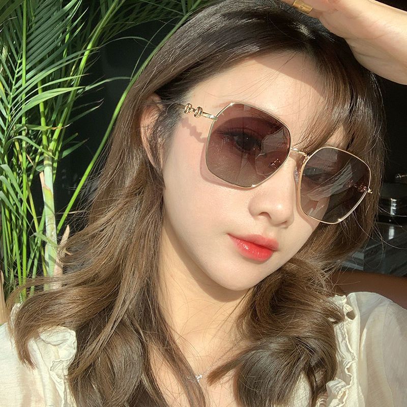 Horsebit Sunglasses  New Anti-ultraviolet Sunglasses Female Glasses