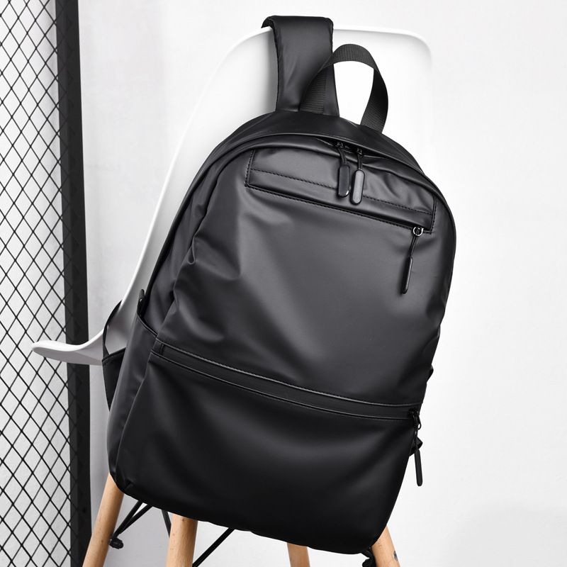 New Arrivals Fashion Texture Backpack Men's Student School Bag Casual Computer Bag Backpack