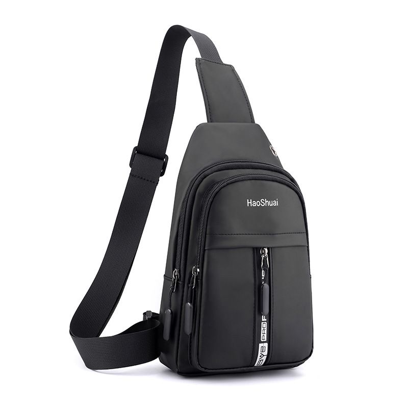Wholesale New Men's Chest Bag Shoulder Bag Fashion Business Outdoor Men's Bag Large Capacity Casual Small Backpack