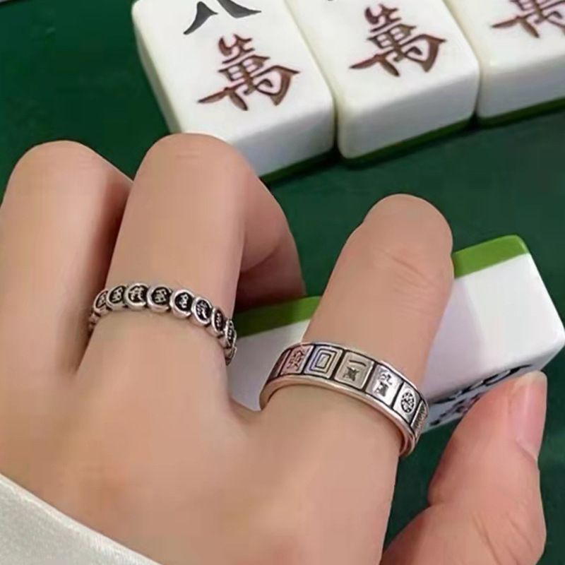 Anillo De Mahjong Dinero De Apertura Más Dinero Anillo De Apertura Anillo Temperamento Todo Fósforo