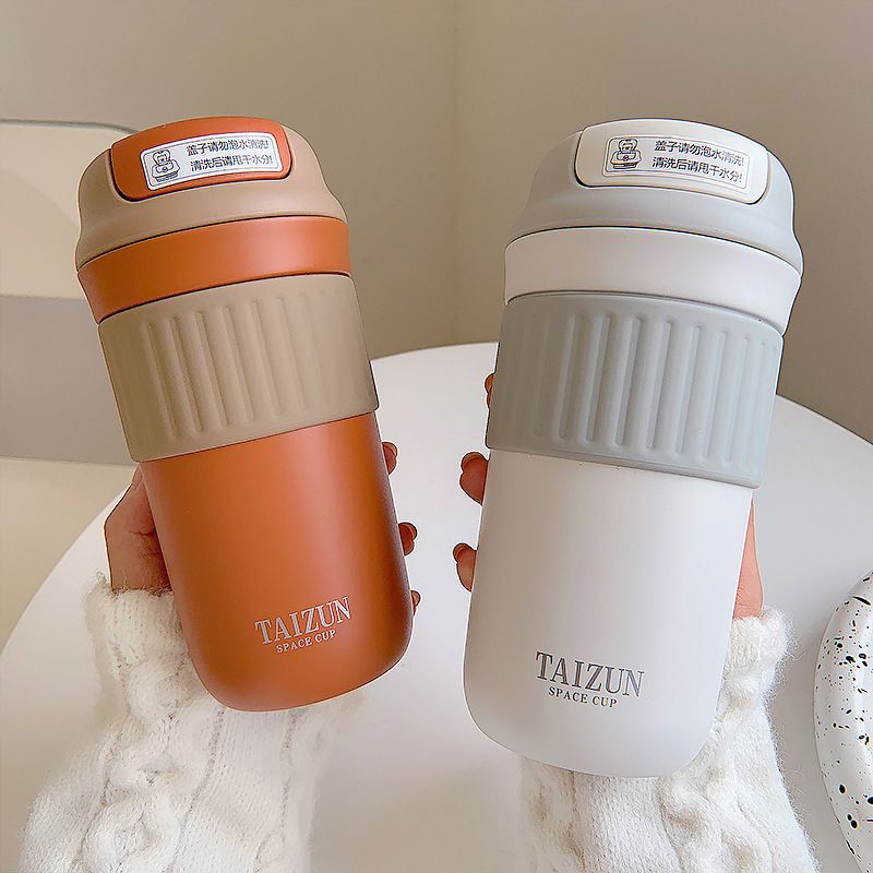 Candy Color High-value Coffee Cup Portable Thermos Cup