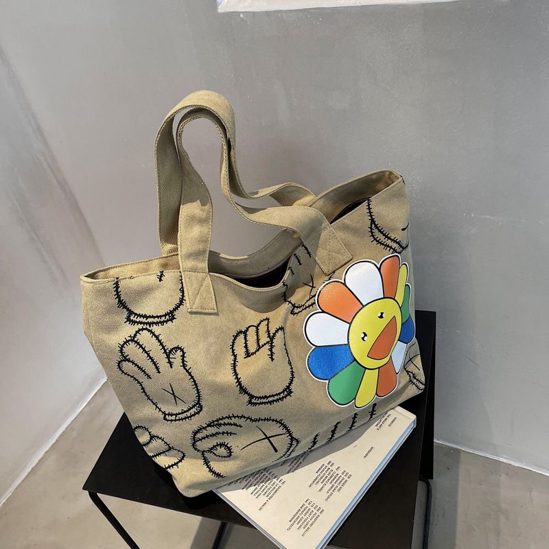 Canvas Bag 2021 Herbst Neue Pendler-tragetasche Mit Großer Kapazität