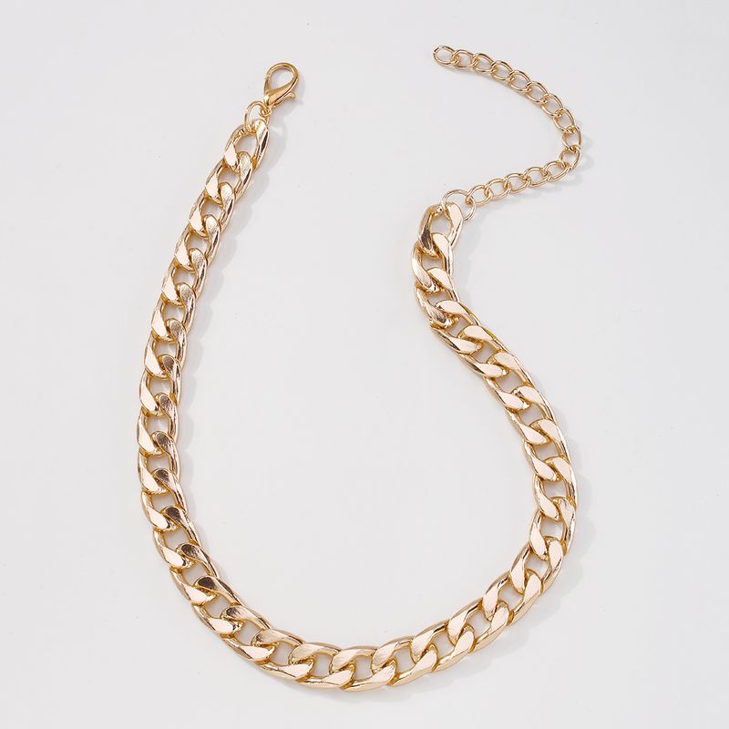 European And American Style Exaggerated Thick Chain Necklace
