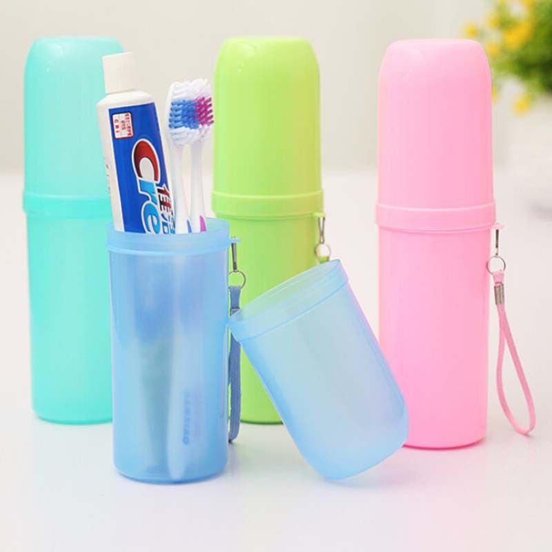 Travel Portable Wash Cup Creative Wash Storage Toothbrush Box