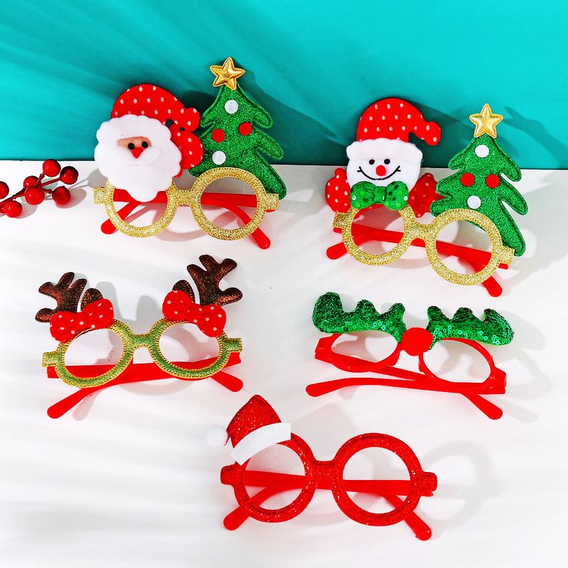 Christmas Antlers Christmas Glasses For The Elderly New Christmas Decorations Adult And Children Toy Christmas Decorative Glasses