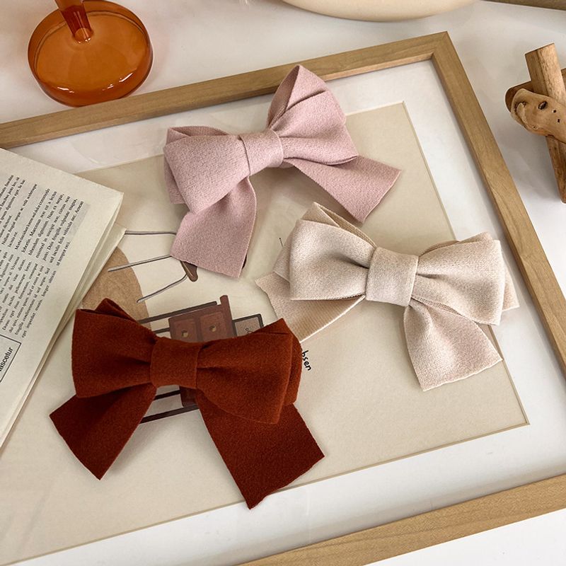 Pink Bow Hairpin Japanese And Korean Hair Accessories