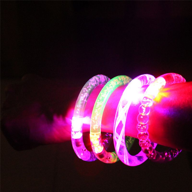 Wholesale Acrylic Luminous Bracelet Led Luminous Bracelet Children's Small Toys