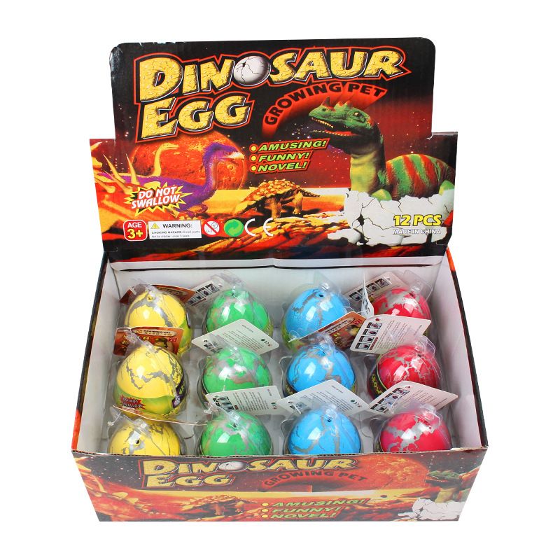 Huevo De Dinosaurio Medio Inflado, Huevo De Animal Empapado En Agua, Huevos Para Incubar, Juguetes Educativos Para Niños, Venta Al Por Mayor