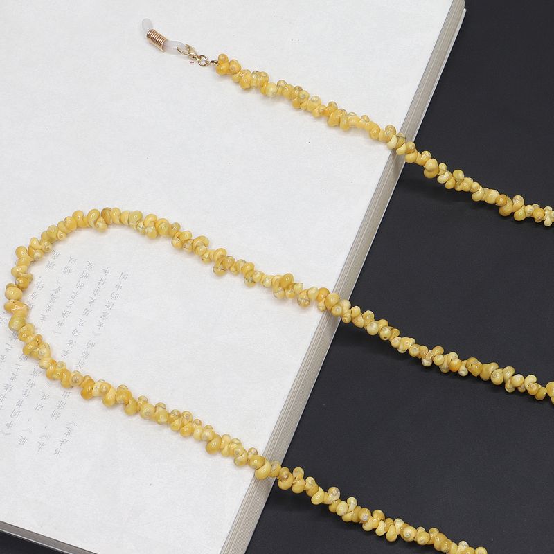 Simple New Yellow Small Conch Glasses Chain Snail Shell Fashion Non-slip Glasses Rope