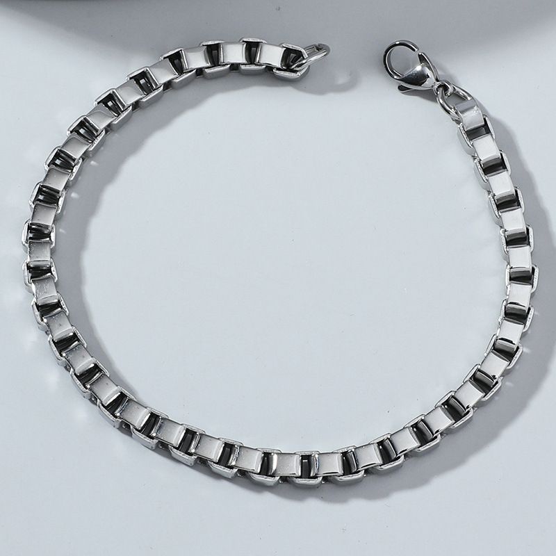 Fashion Stainless Steel Men's Bracelets Simple Personality Jewelry Wholesale