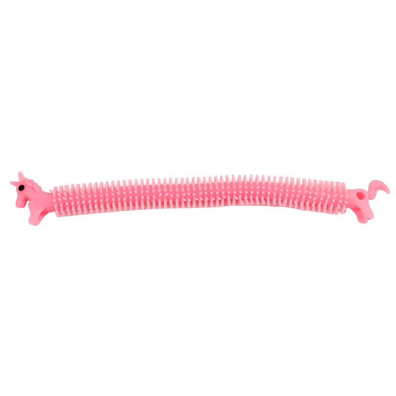Factory Direct Supply Whole Body Pressure Reduction Toy Caterpillar Creative Stall Supply Elastic Lala Unicorn Horse Wholesale