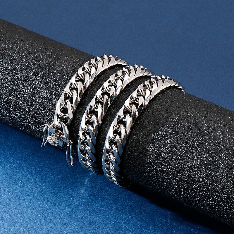 Koreanisches Armband Edelstahl Halskette Schmuck Set Großhandel