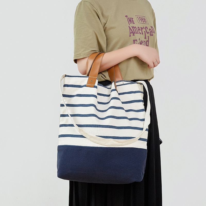 Canvas Bag Cotton Bag Simple Shopping Bag Portable Canvas Bag Cotton Bag