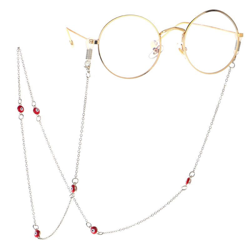 Sittsu  الساخنة أنيقة وبسيطة ، سلسلة النظارات الحمراء المصنوعة يدويًا سلسلة النظارات