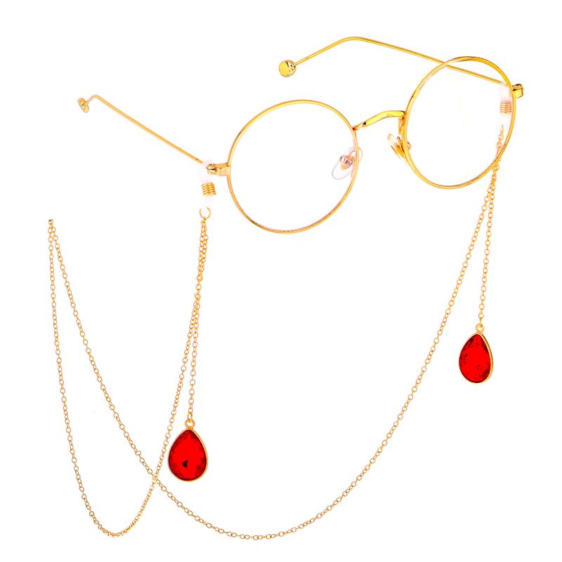 Non-slip Accessories Metal Glasses Rope Drop Pendant Glasses Chain Fashion Accessories Cross-border