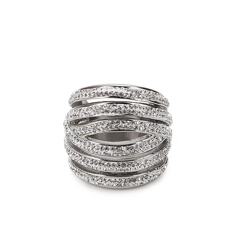 Fabrik Großhandel Europäischen Und Amerikanischen Kreativen Trend Zirkon Mehr Schicht Ige Retro-ringe Einfache Mode Ringe Weibliche Kreative Accessoires
