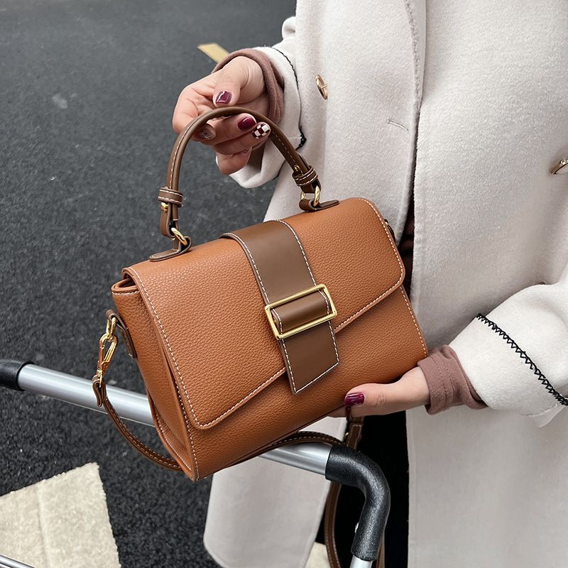 High-grade Texture Women's Bag 2021 Autumn And Winter New Fashion All-match Messenger Bag Fashion Handbag Commuter Bag