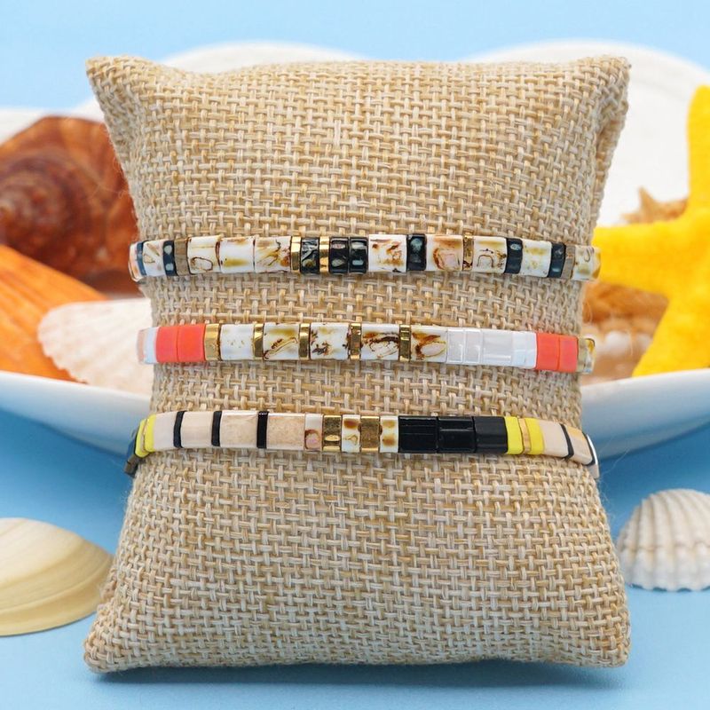 Personalized Miyuki Tila Beads Bracelet Female Simple Set European And American Bohemian Bracelet Seed Bead Accessories