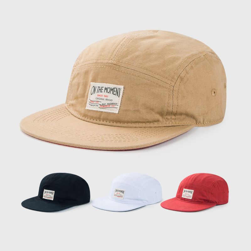 Retro Flat Brim Baseball Cap Korean Fashion Hip-hop Cap Trend Soft Top Hat