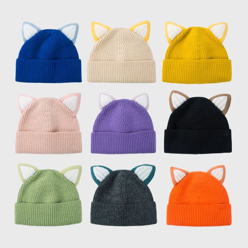 Fashion Warm Outdoor Woolen Hat Personality Knitted Hat