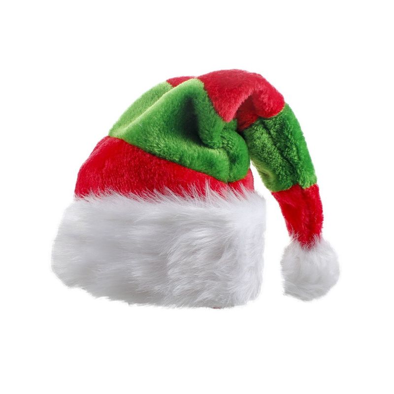 Weihnachtsmützen Für Erwachsene In Rot Und Grün 35*48cm
