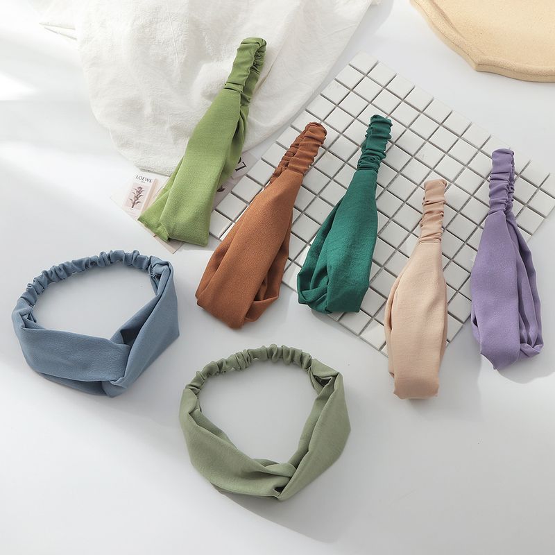 Korean Version Of Velvet Wash Face Sports Yoga Headband Hair Accessories Headdress Jewelry Wholesale