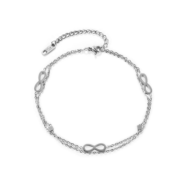 Fashion Stainless Steel Anklet Simple Personality Jewelry Anklet