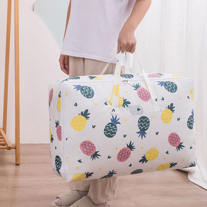 Home Seasonal Quilt Bag Cloakroom Cupboard Clothes Storage Bag Clothes Quilt Breathable Finishing Bag
