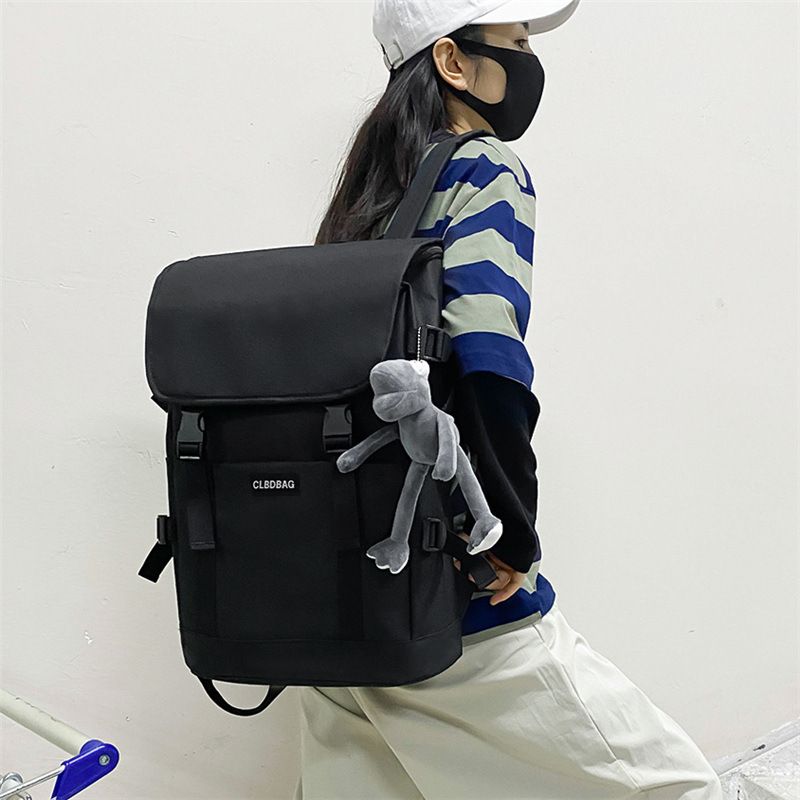 Backpack Korean Fashion Rucksack College Student School Bag Trend Travel Bag Computer Bag