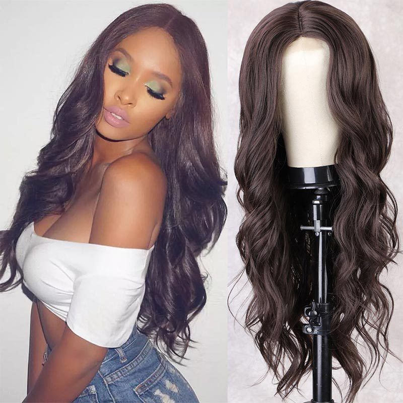 Wig European And American Ladies Wig Small Lace Front Lace Medium Long Curly Hair Synthetic Wigs Lace Wigs Wig