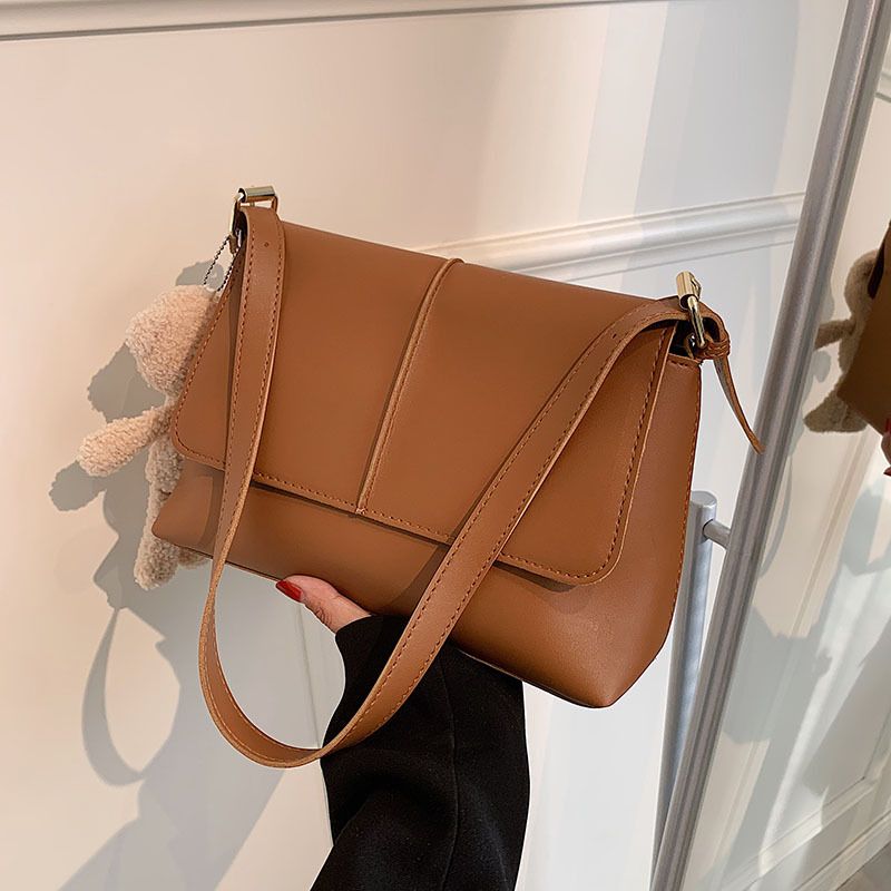 New Trend Simple Retro Bag Texture Shoulder Bag Fashion Casual Messenger Bag