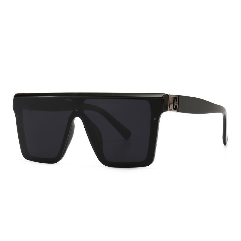 Wide-leg Flat-top Classic Wild Retro Trend Sunglasses