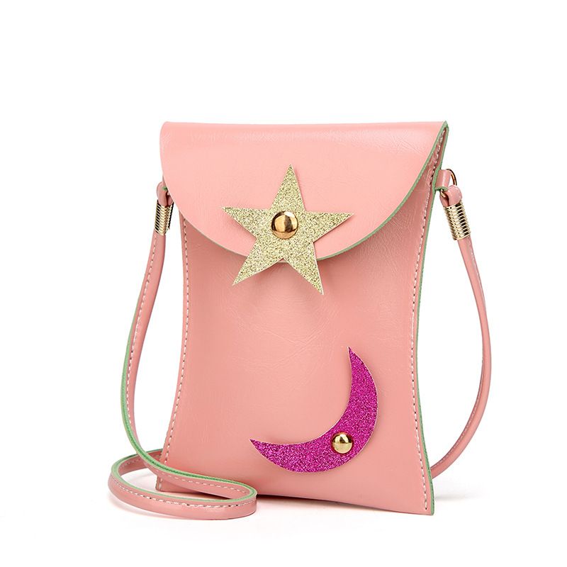 Star Moon Fashion Sequined Simple Women's Shoulder Bag