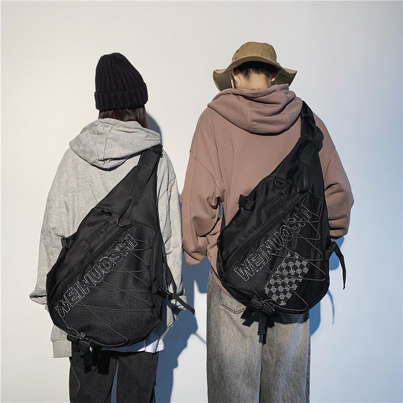 Messenger Bag Fashion Großvolumige Brusttasche Lässige Umhängetasche