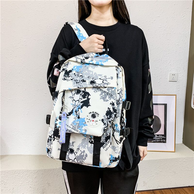 Großzügige Schultasche 2021 Koreanische Version Des Schülerrucksacks