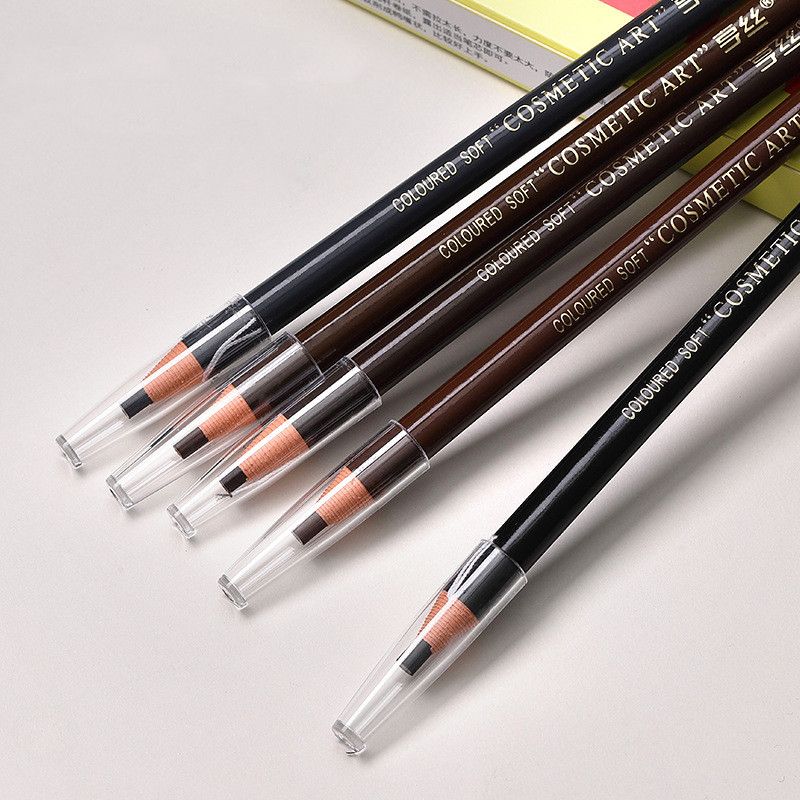Draw Line Eyebrow Pencil Waterproof Smoothing Eyebrow Pencil
