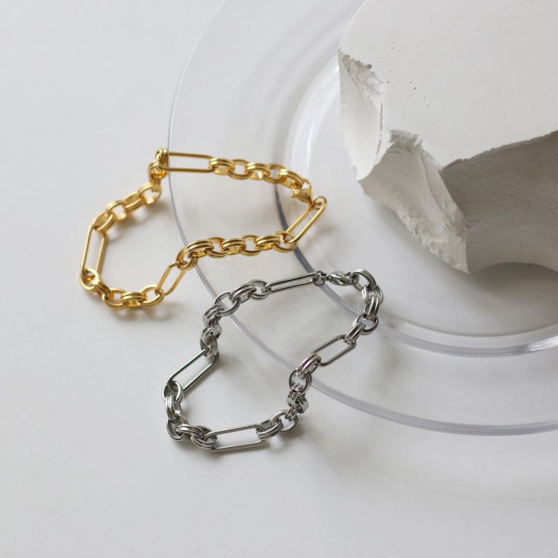 European And American Handmade Chain Titanium Steel Bracelet
