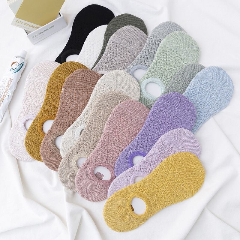 Socks Women's Socks Shallow Mouth Summer Thin Cotton Socks Bottom Boat Socks