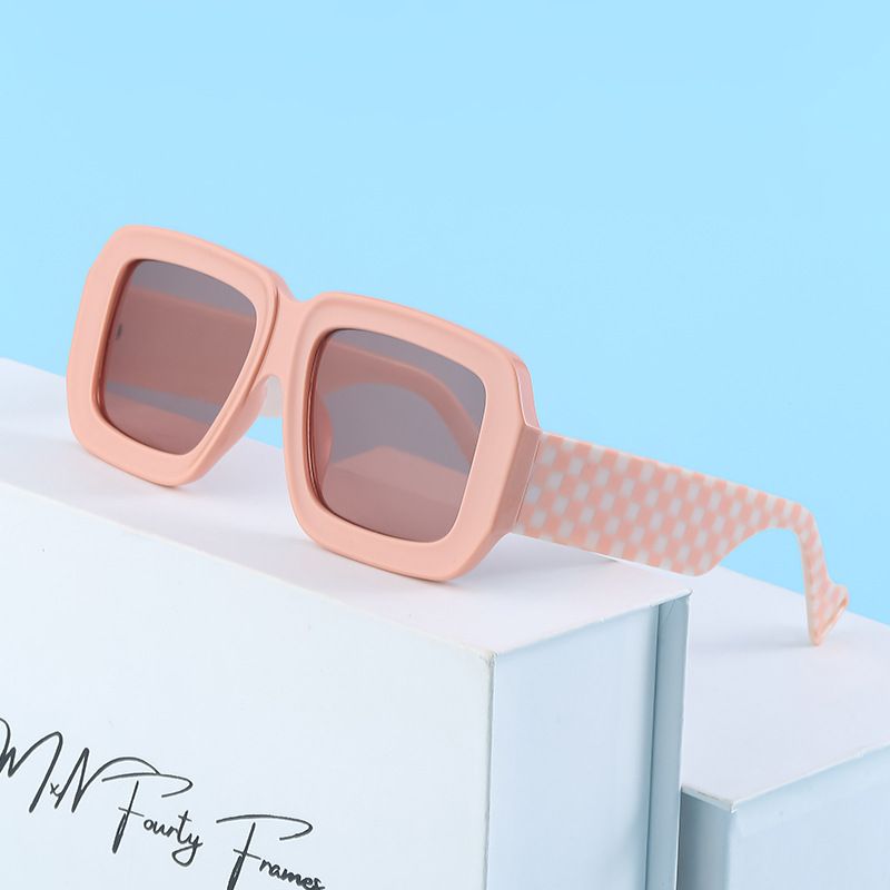 Trend Big-frame Wide-leg Men's Fashion Candy-colored Women's Trend Sunglasses