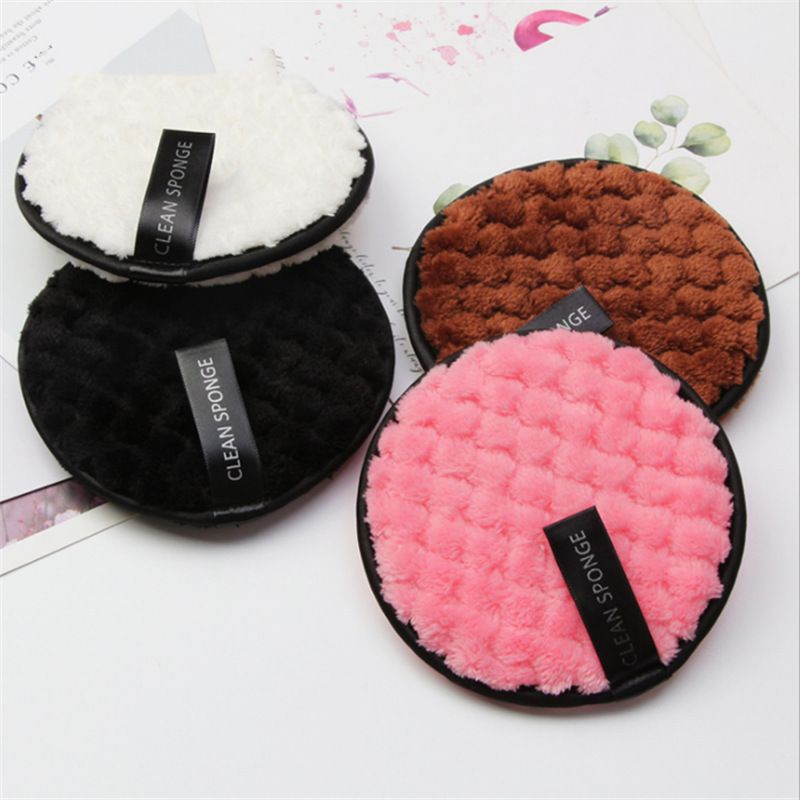 Double-sided Pineapple Pattern Make-up Remover Puff Wash Face Puff