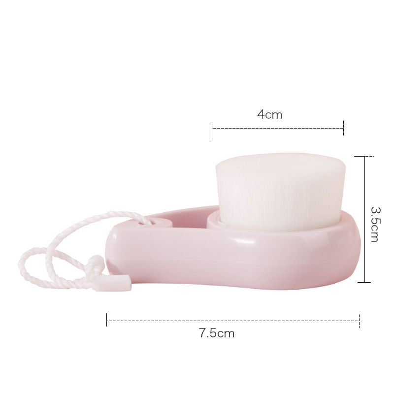 Hollow Comma Facial Cleansing Brush Soft Bristles Facial Cleansing Brush