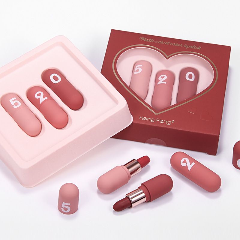 Mini Capsule Lipstick Set Matte Lipstick Set Boxed