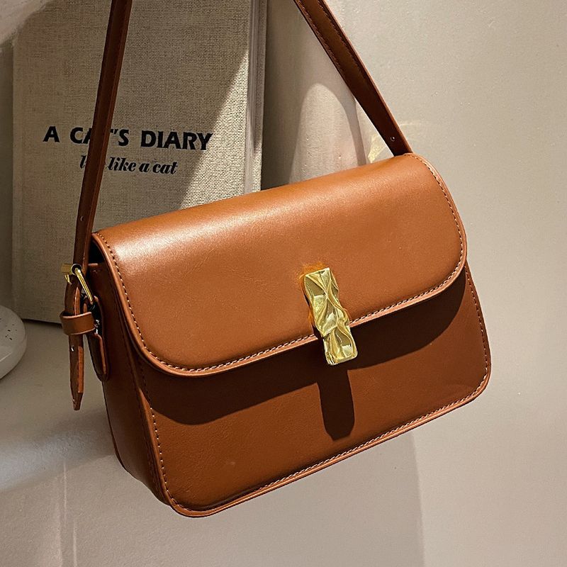New Fashion Western One-shoulder Messenger Autumn And Winter Square Bag
