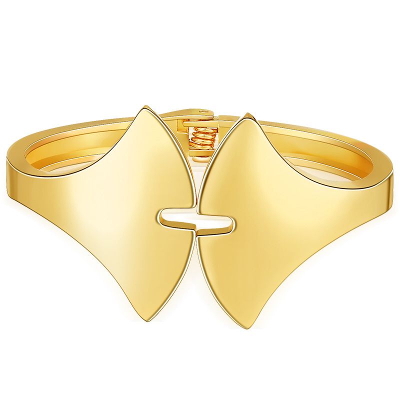 European Glossy Cold Wind Bracelet Fan-shaped Design Bracelet