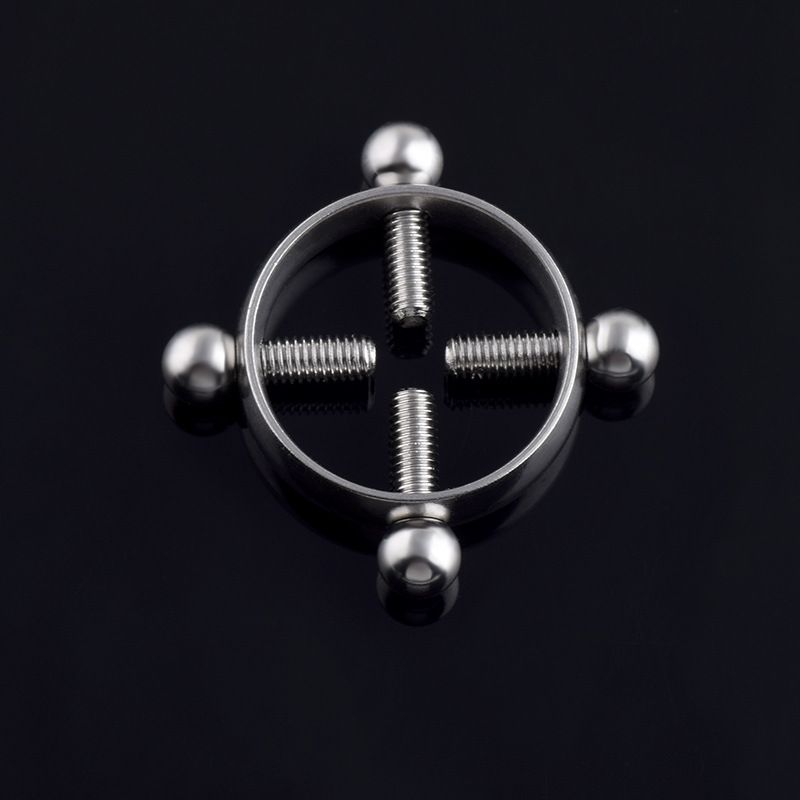 Fashion Geometric Stainless Steel Breast Ring Jewelry