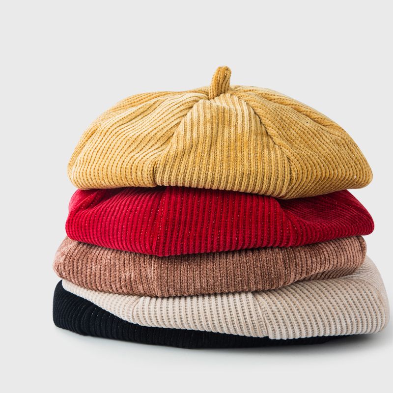 خريف وشتاء  القبعات الجديدة أنثى الخريف النسخة الكورية