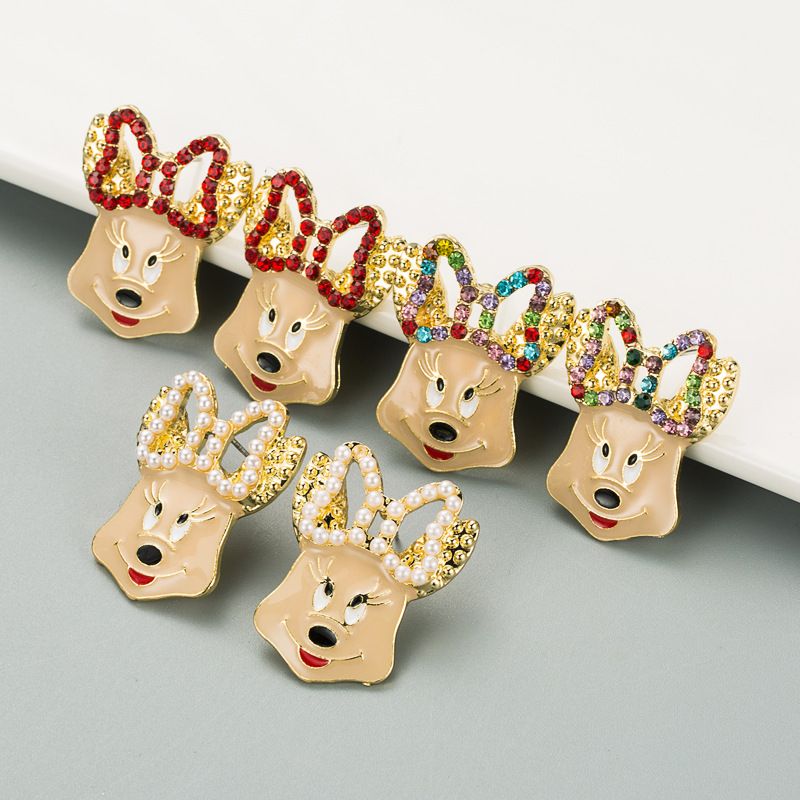 New Cute Animal Exaggerated Earrings