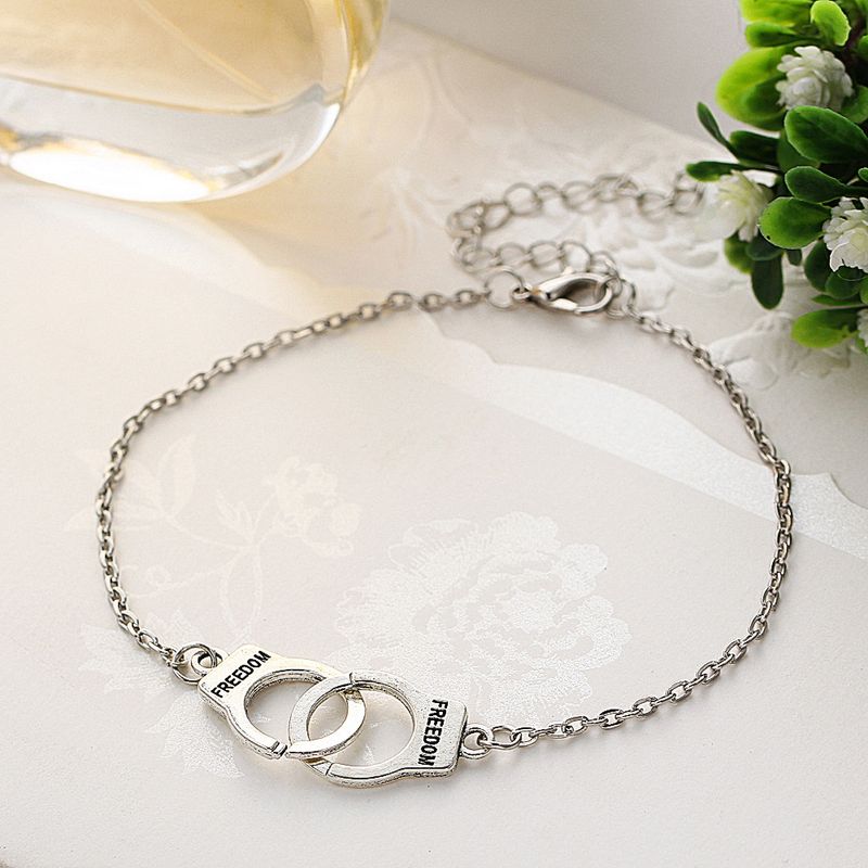 New Retro Creative Simple Alloy Adjustable Anklets