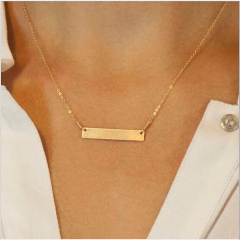 Retro Simple Pendant Necklace