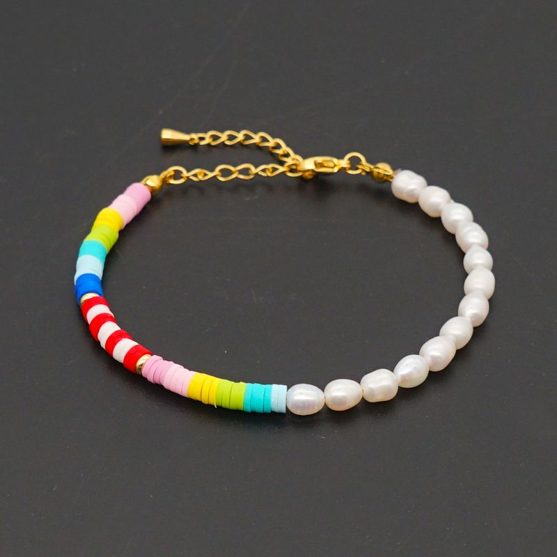 Creative Boho Freshwater Pearl Beaded Bracelet